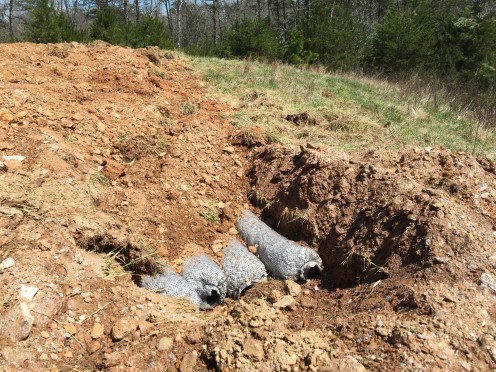 Septic System Drain Field - Buried